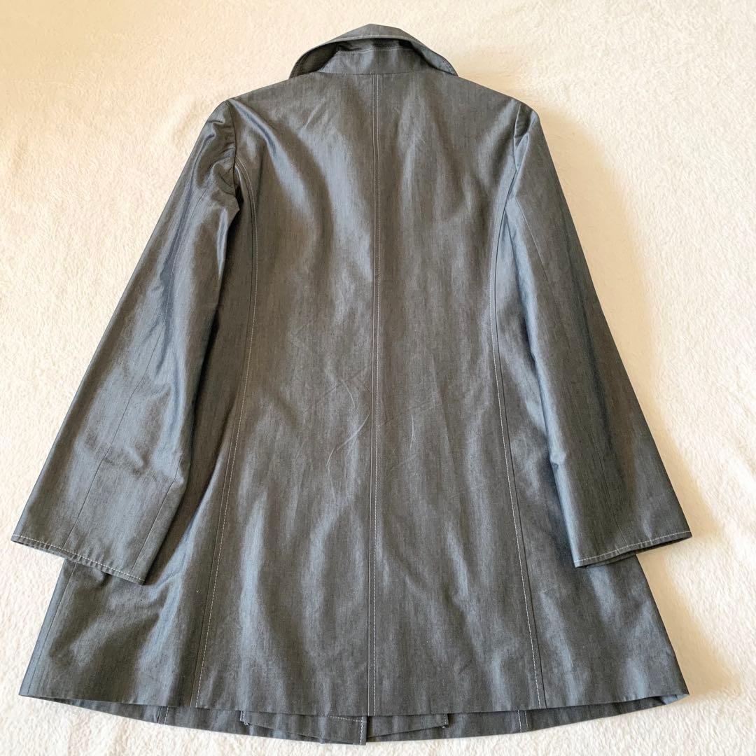 【極美品 現行タグ　XL シルク】レリアン スプリング　コート　イタリア製生地