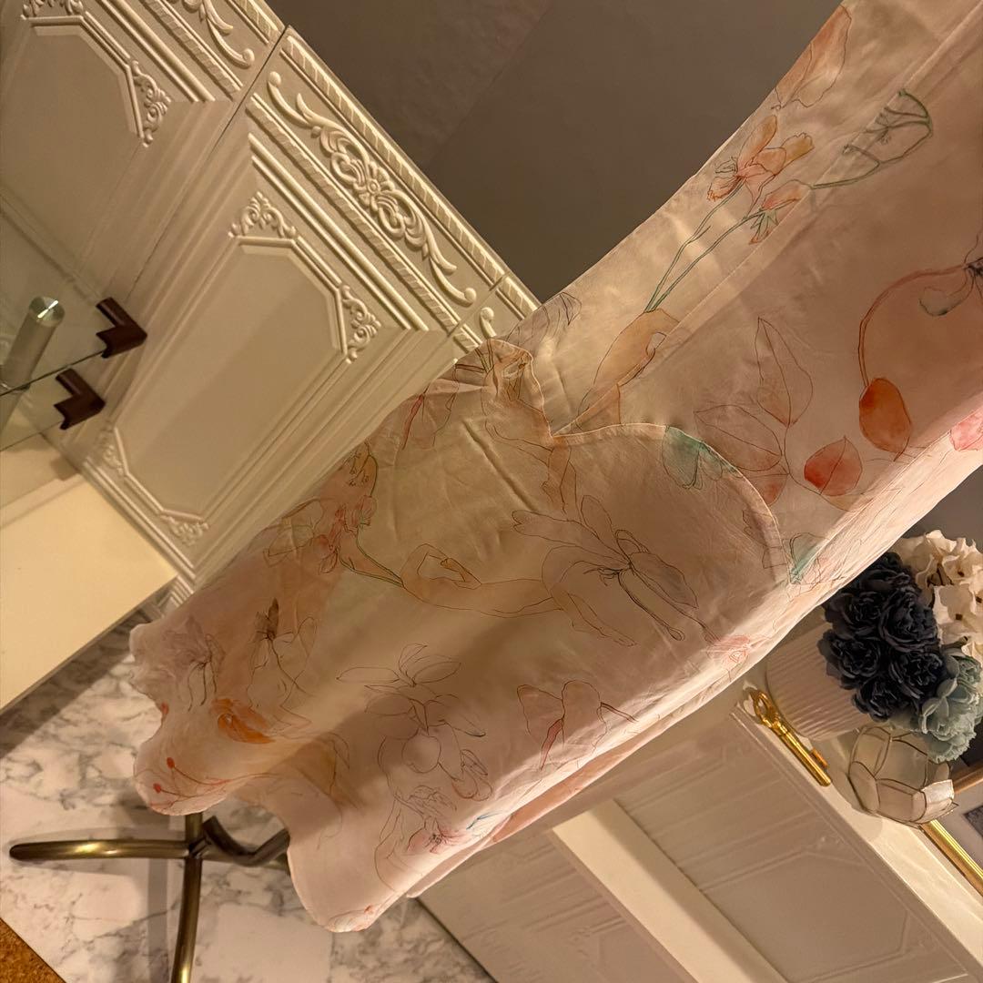 【4万円】PaulSmith アート水彩柄デザイン　ワンピース