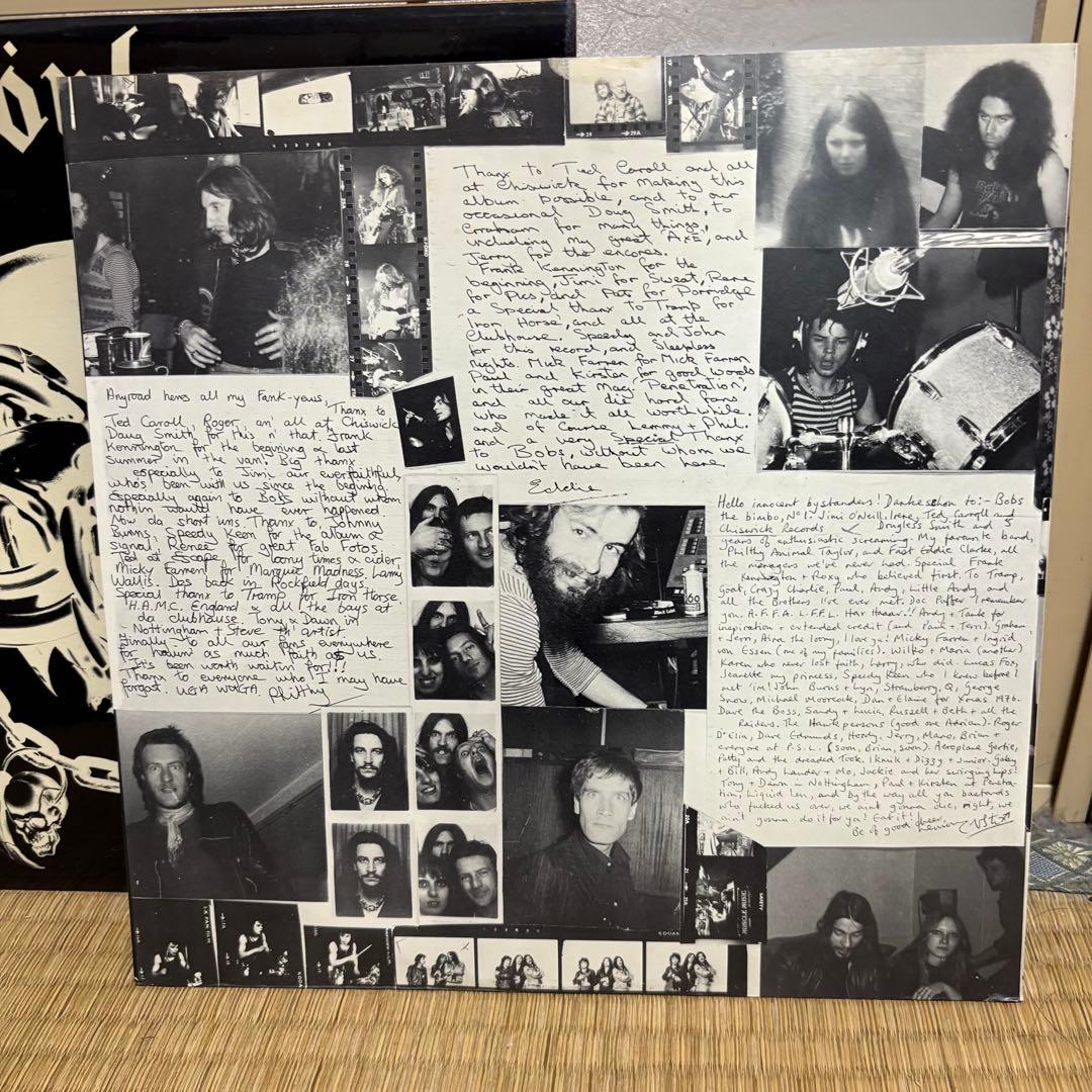 Motörhead レコード Chiswick盤　1977年　オリジナルUK盤