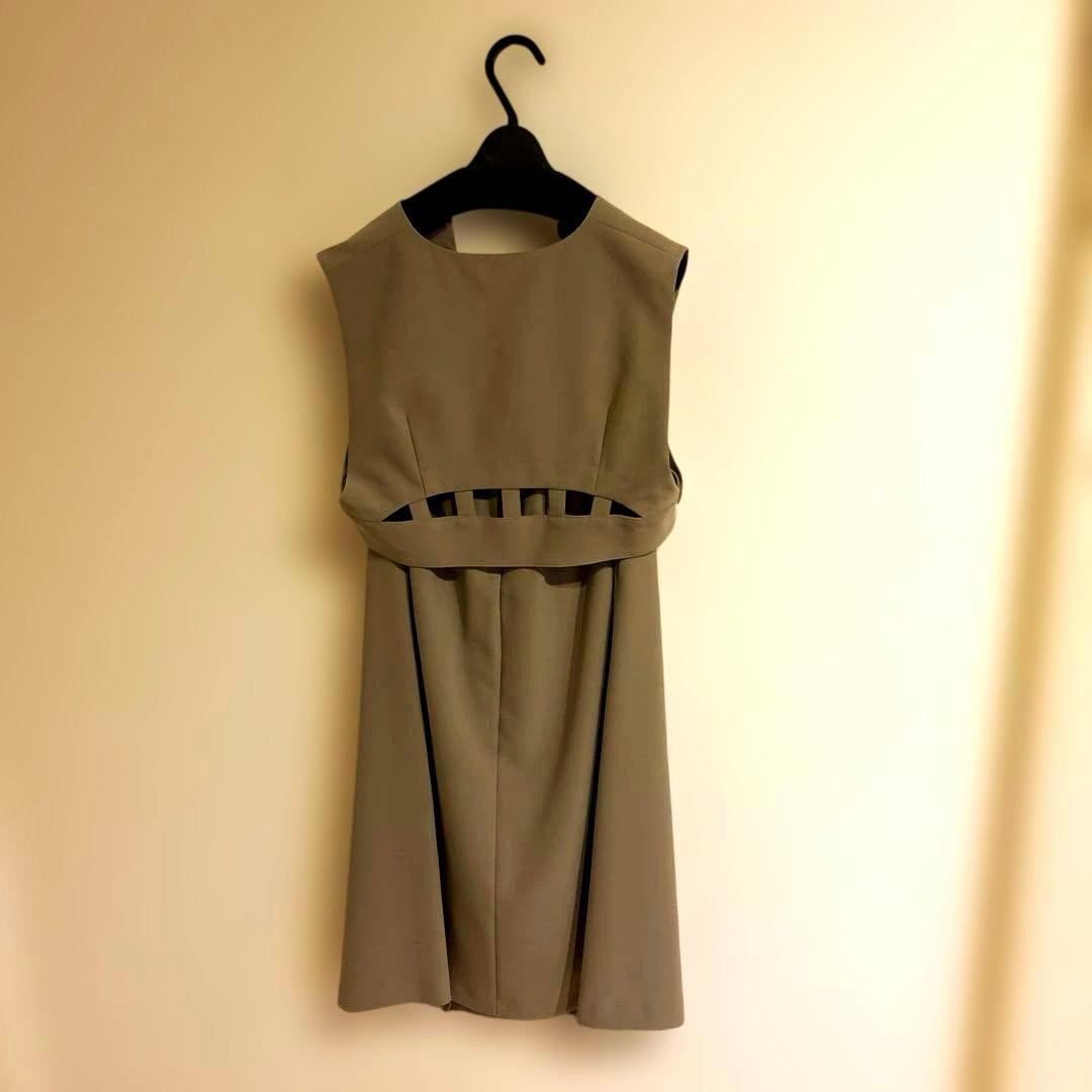 ADORE フォーマル　グレーワンピース　春服　夏服　未使用品158〜162cm