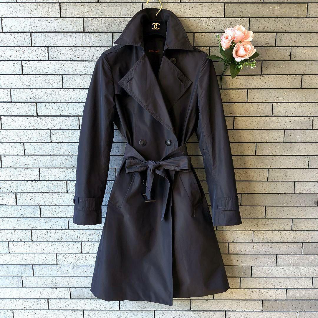 ❤miya2.5　ヨシエイナバ✨美品　スプリングコート　レイン　形状記憶風
