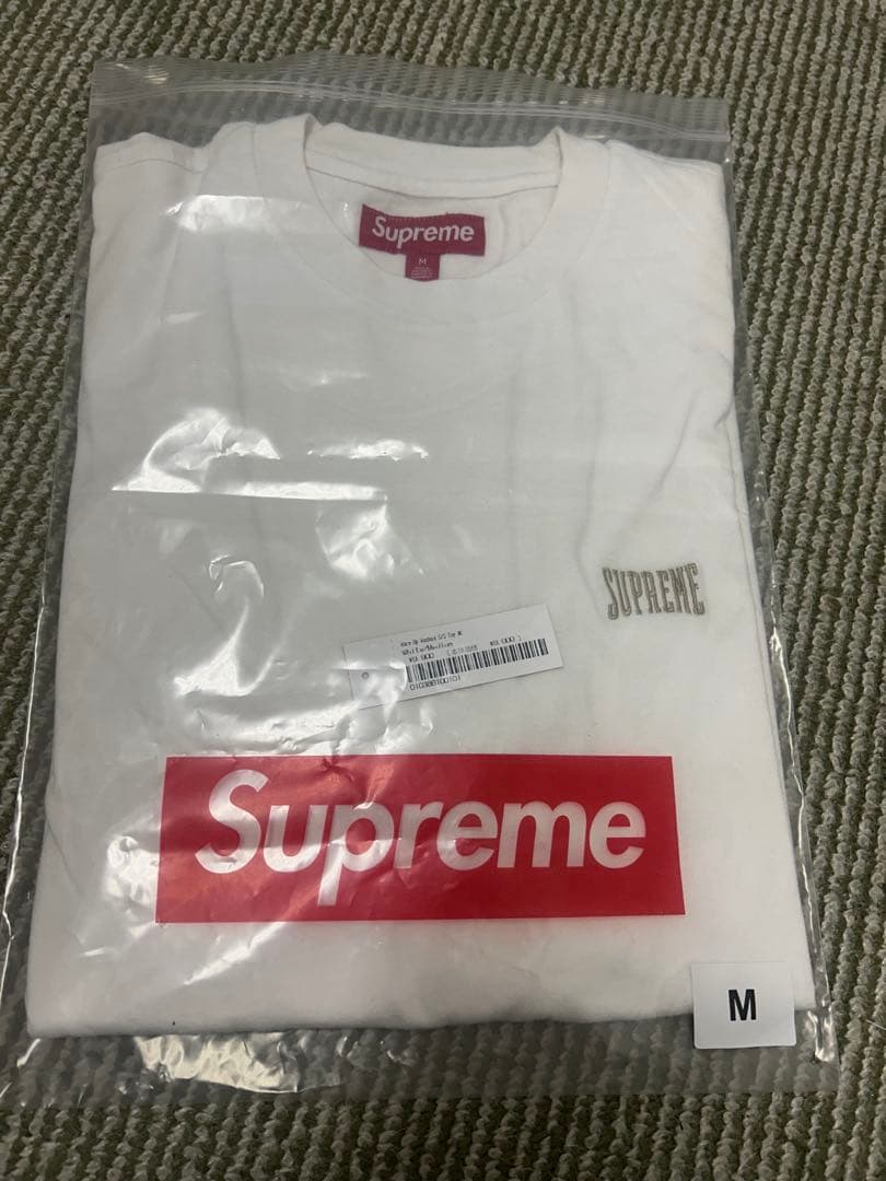 トップス Supreme Warm Up Washed S/S Top \"White\"