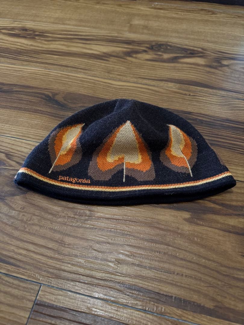 パタゴニア patagonia ニット帽 ビーニー 02年製 フランス製 L