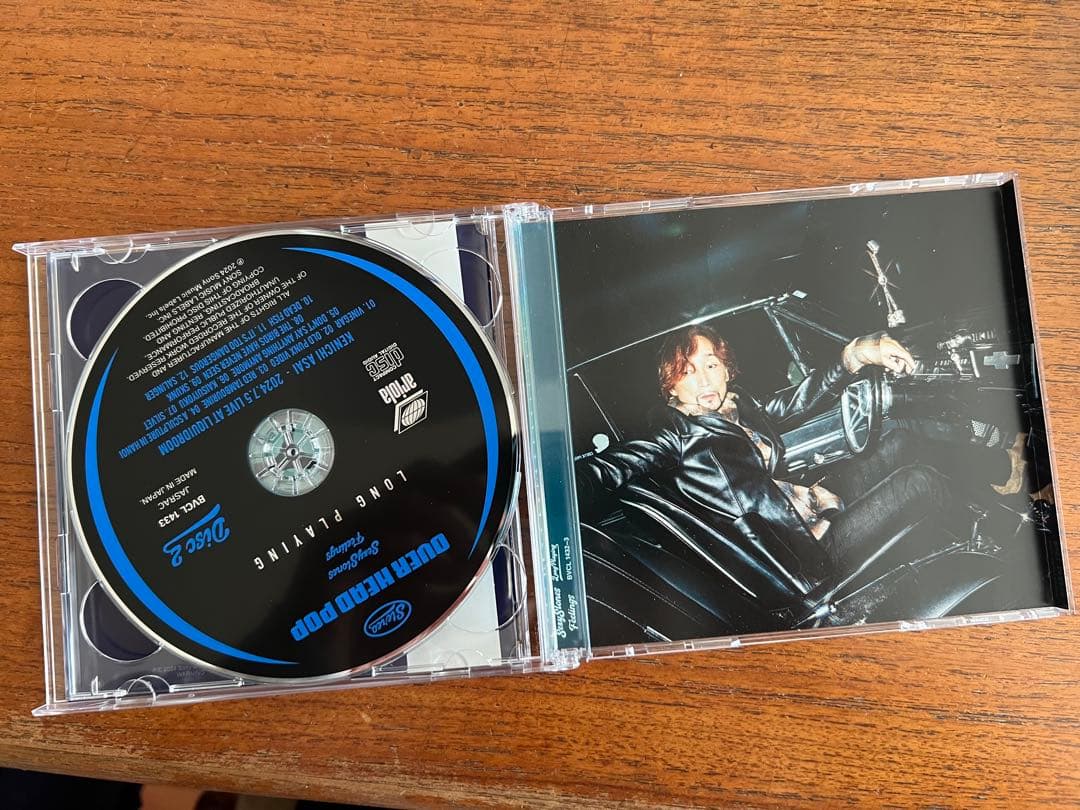 浅井健一　OVER HEAD POP & Sugar DVD付き初回限定盤
