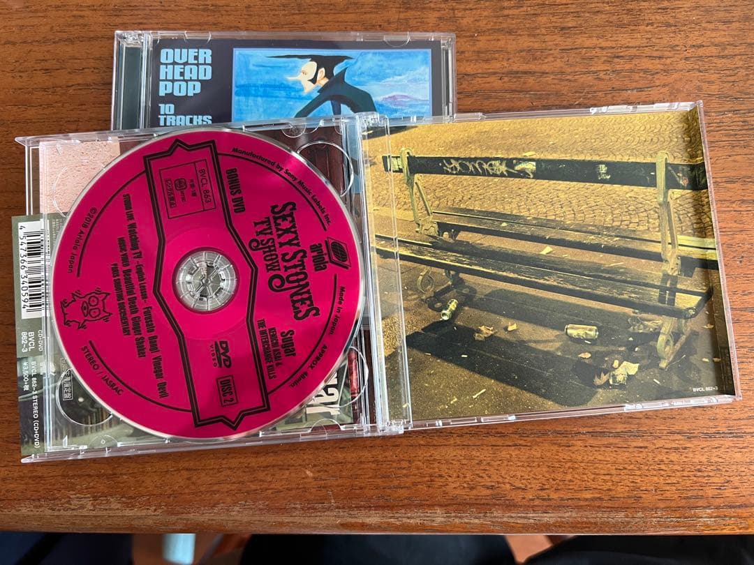 浅井健一　OVER HEAD POP & Sugar DVD付き初回限定盤
