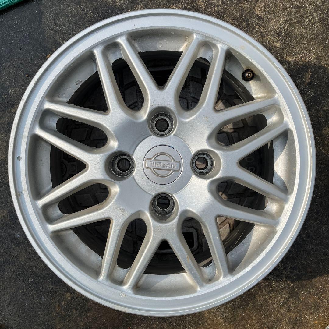180SX後期 純正ホイール 15インチ6J 4穴 4本セット