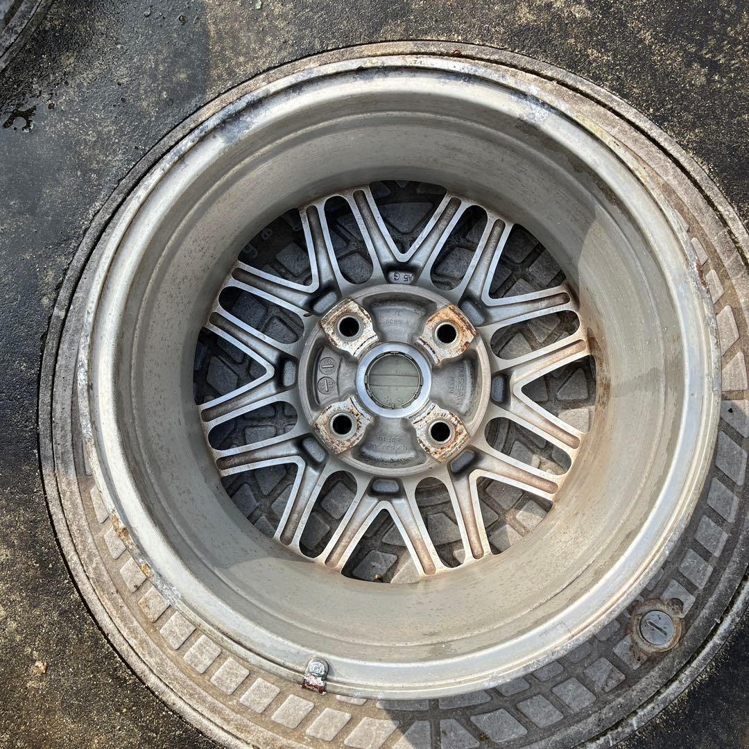 180SX後期 純正ホイール 15インチ6J 4穴 4本セット