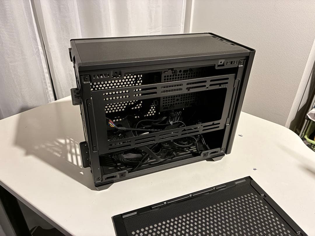 送料込 小さいPCケース NR200P + コルセア450w電源