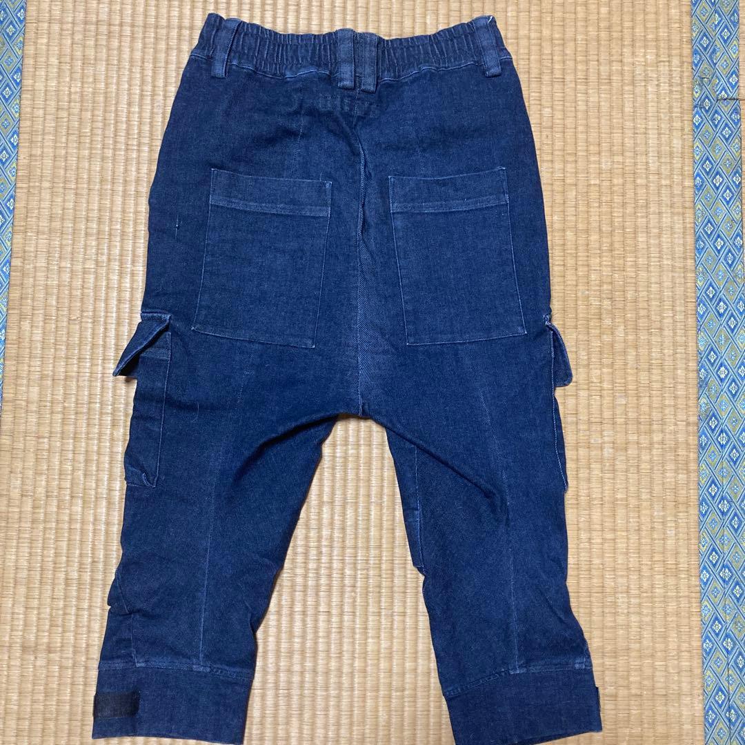 A.F_ ARTEFACT _クロップドカーゴデニムパンツ　サルエル