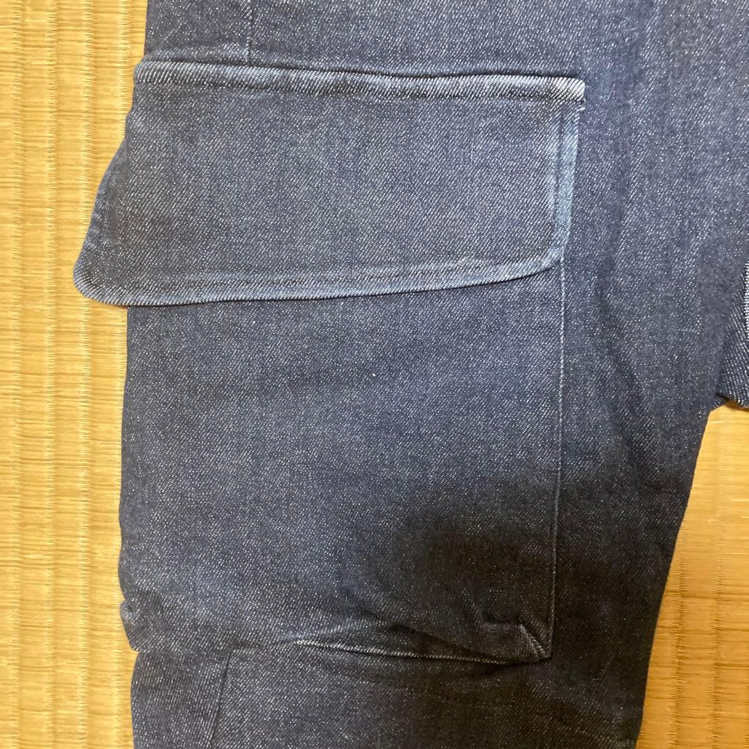 A.F_ ARTEFACT _クロップドカーゴデニムパンツ　サルエル