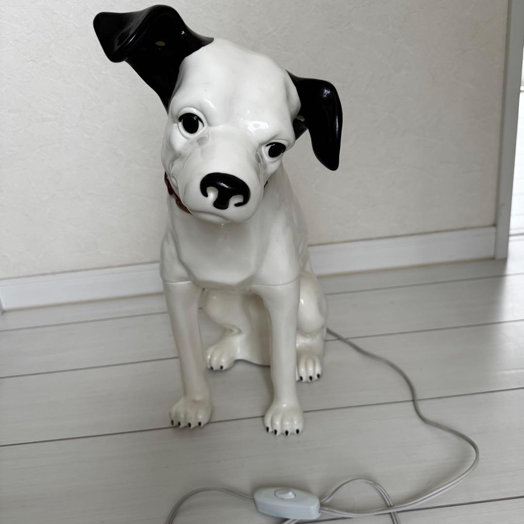 【昭和レトロ】ビクター ニッパーくん ルームライト アンティーク インテリア 犬