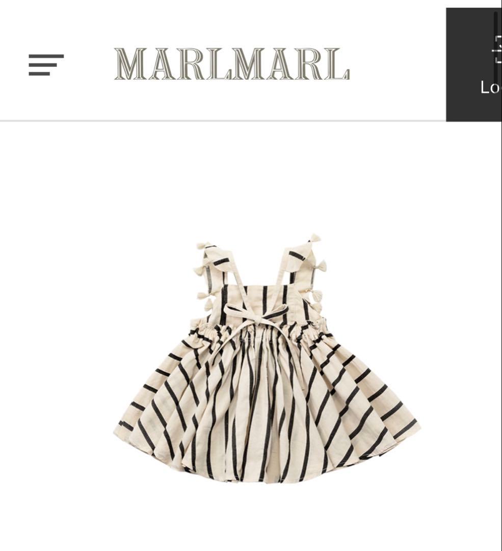 【Marlmarl】ワンピース70-90cm losir sun dress