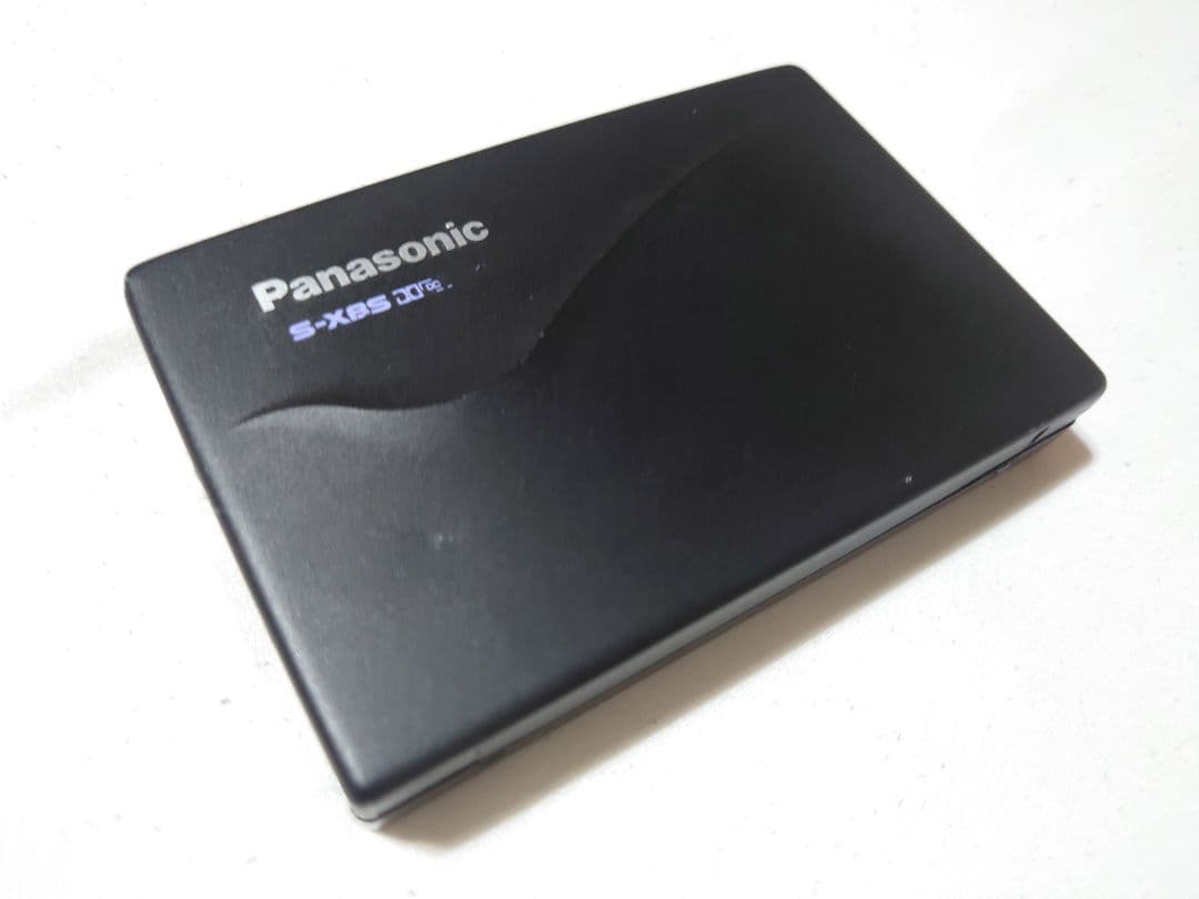 Panasonic S-XBSカセットウォークマン当時物カセットテープ型