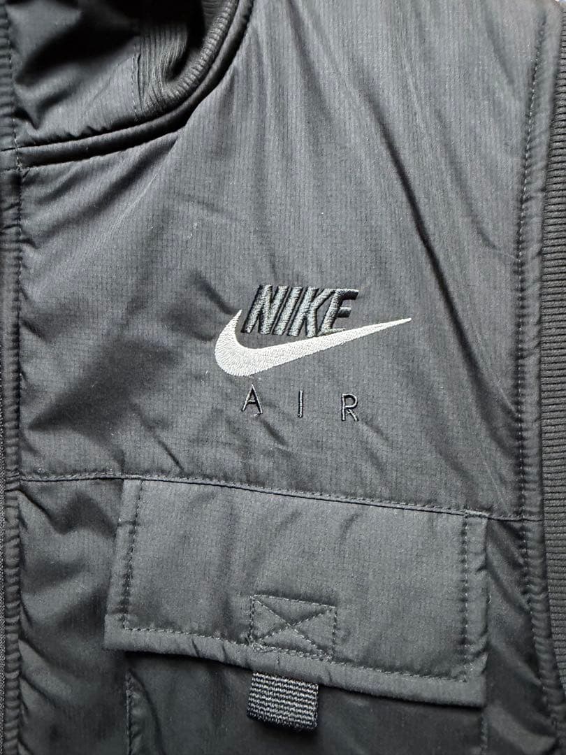 【KEN】Nike ボア　ベスト XXL ブラック