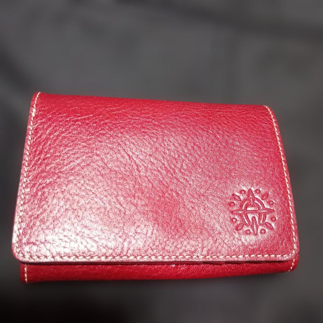 正規品 ダコタ Dakota二つ折り財布 本革 フォンス レッド