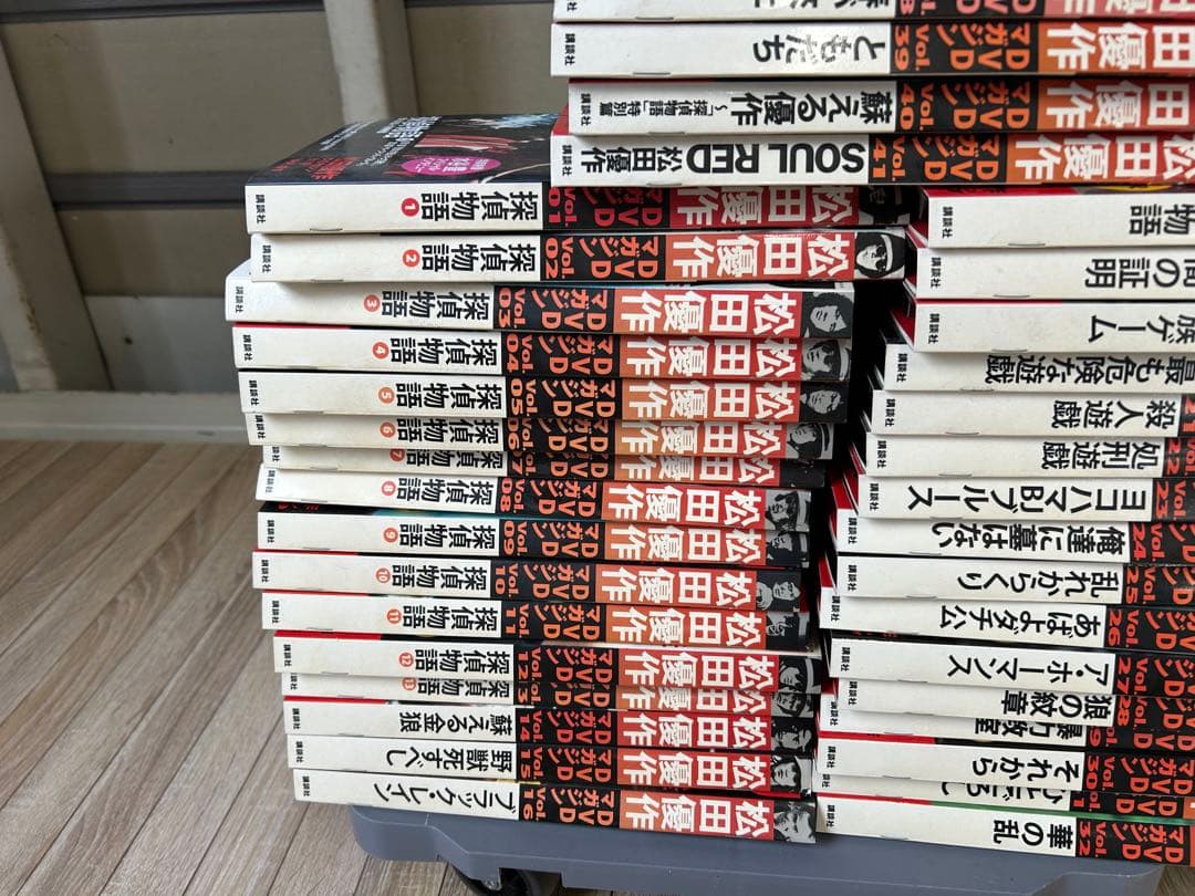 ⑥ 松田優作DVDマガジン DVDセット