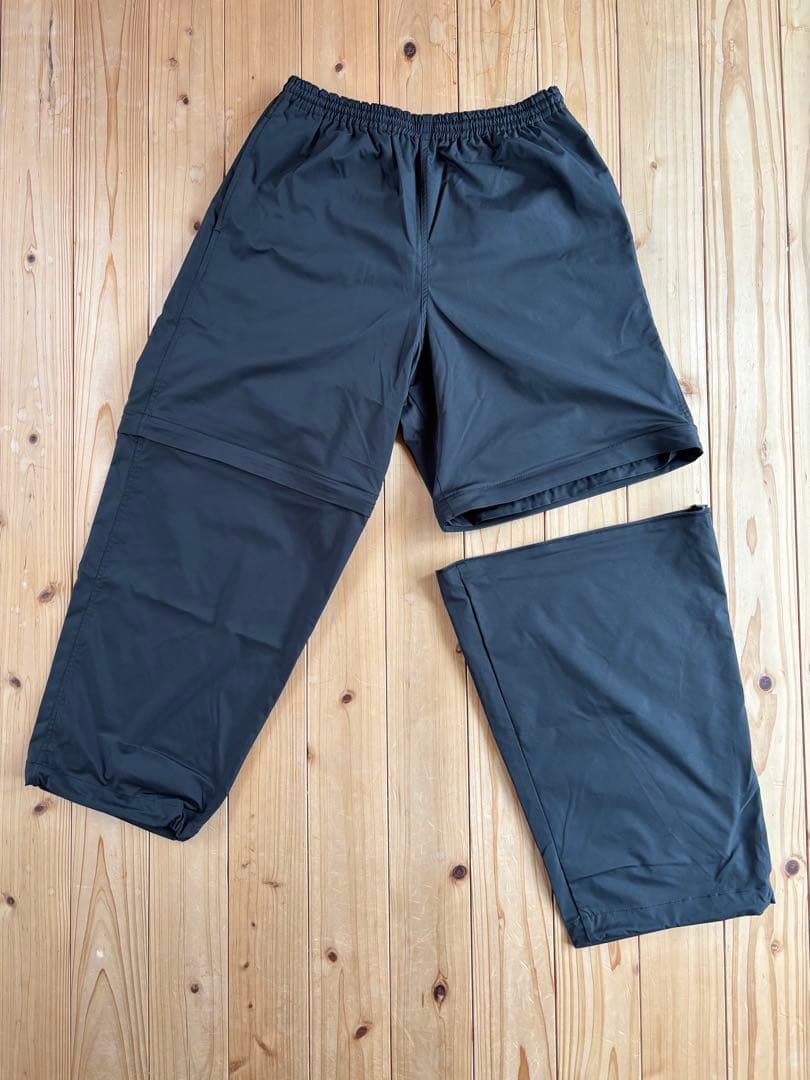 PACS CONVERTIBLE PANTS XL 黒