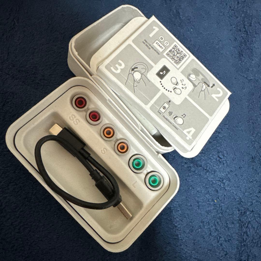 SONY WF-1000XM5 ワイヤレスイヤフォン プラチナシルバー