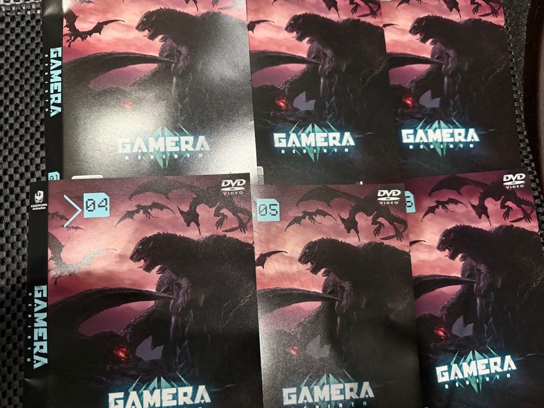 GAMERA REBIRTH ガメラ リバース アニメ DVD 全6巻