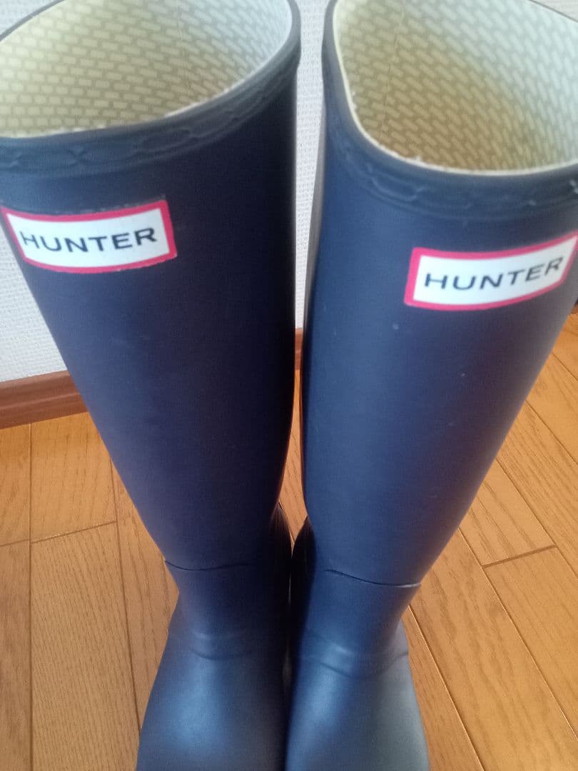 HUNTER 長靴 ネイビー 　26cm