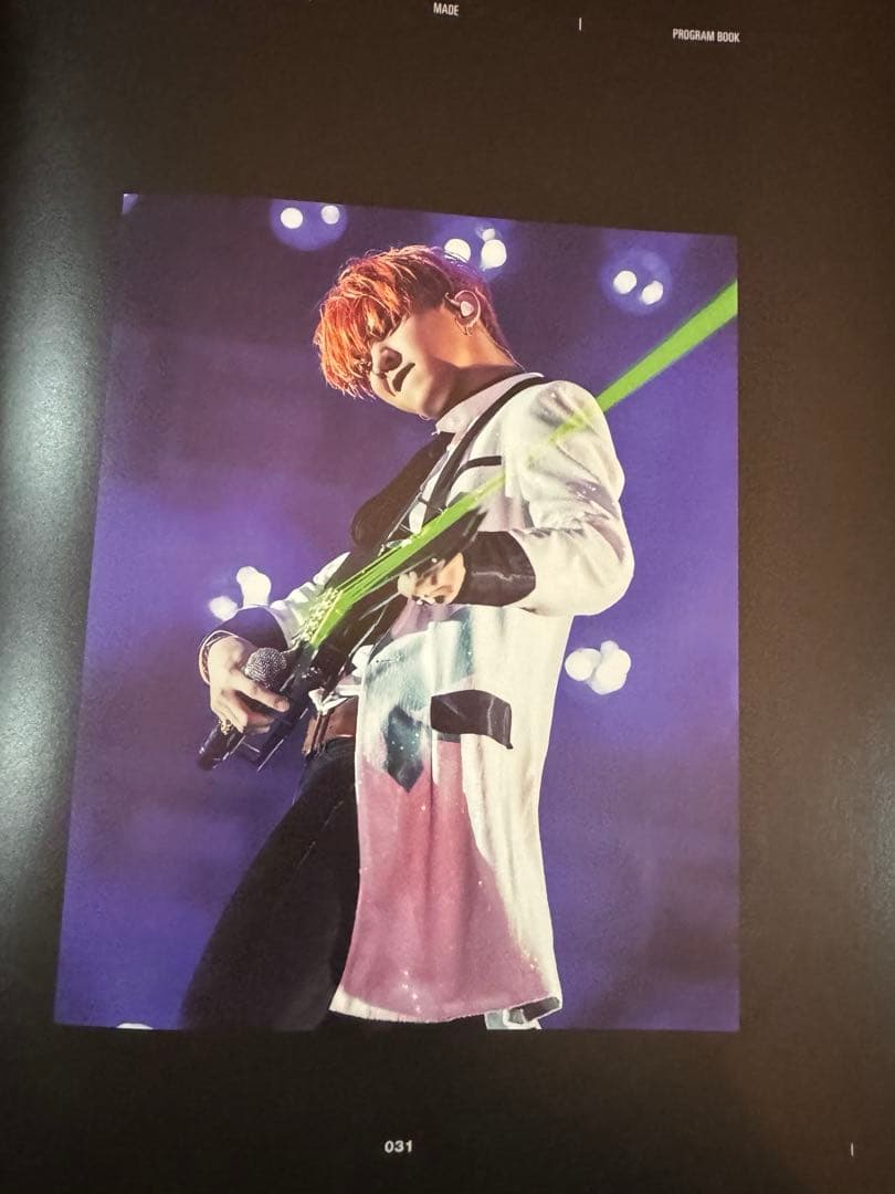 THE MOVIE BIGBANG MADE PROGRAM BOOK 公式