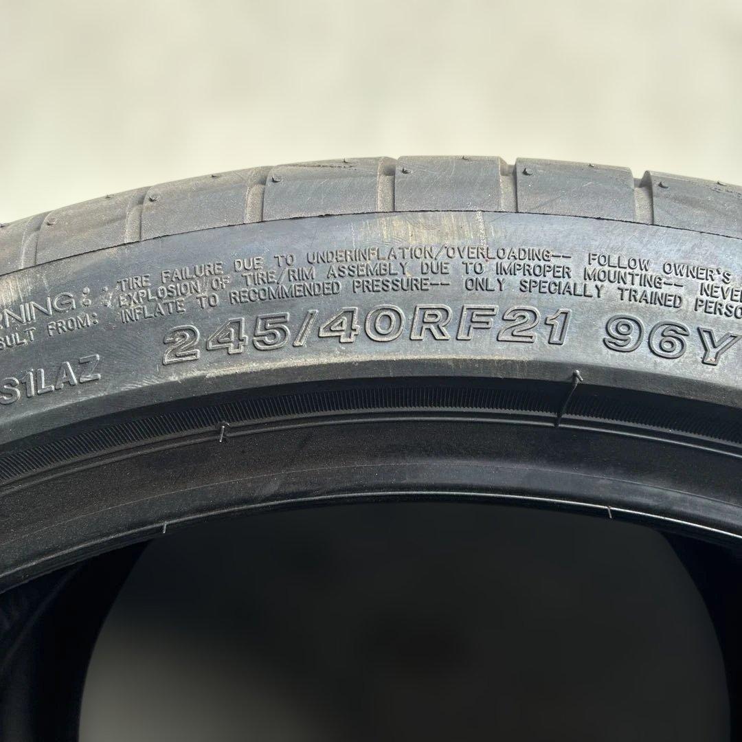 245/40RF21 ブリヂストン　ポテンザS001L 2本セット