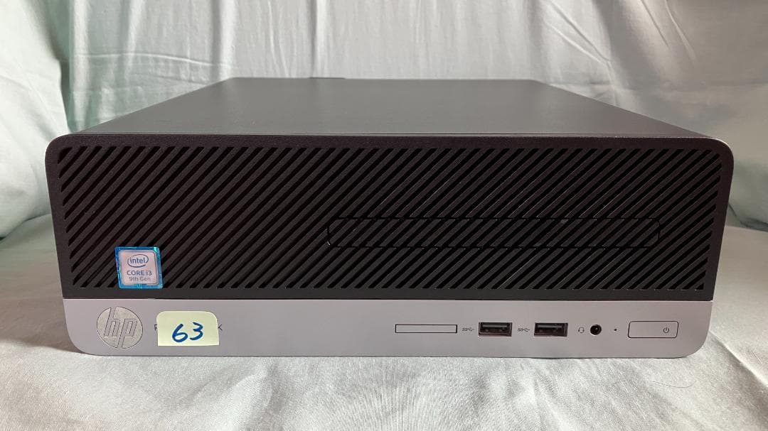 【63】HP Prodesk 400 G6 爆速m.2SSD Office付美品