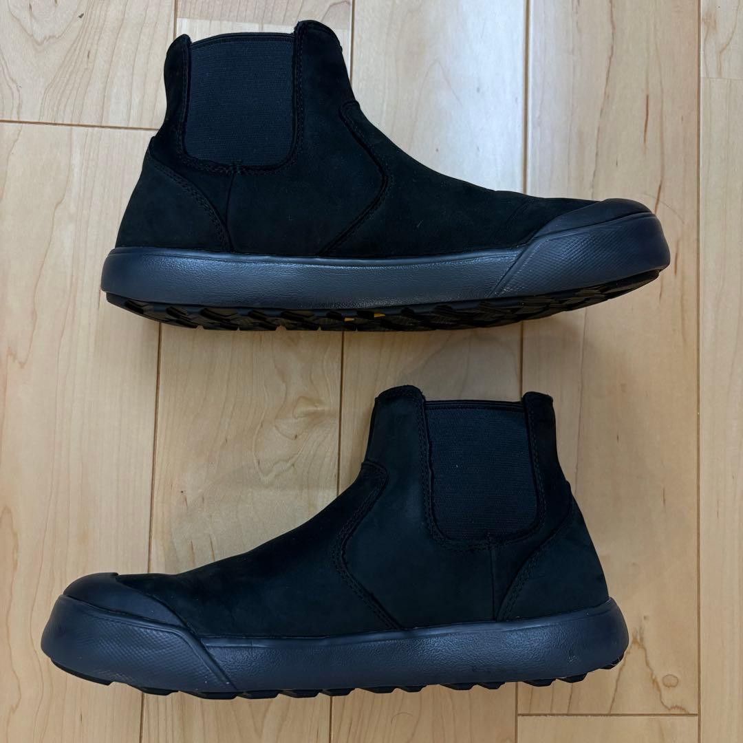 KEEN キーン 24.5cm ウィメンズ エレナチェルシーブーツ ブラック 黒