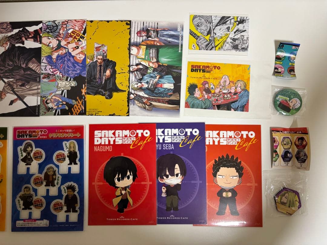 SAKAMOTO DAYS 1~19巻と特典とコラボグッズ