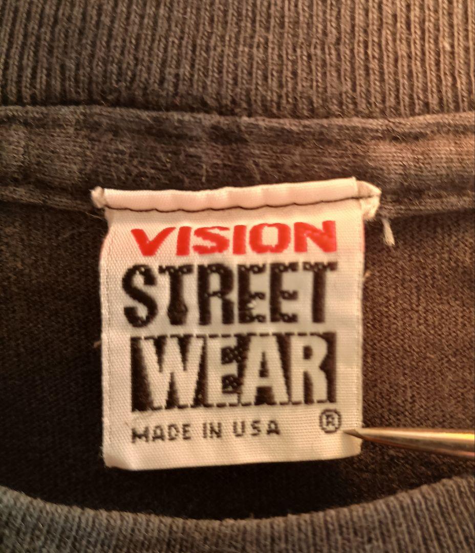 80s USA製 Vision ビジョン スケート Tシャツ オールド
