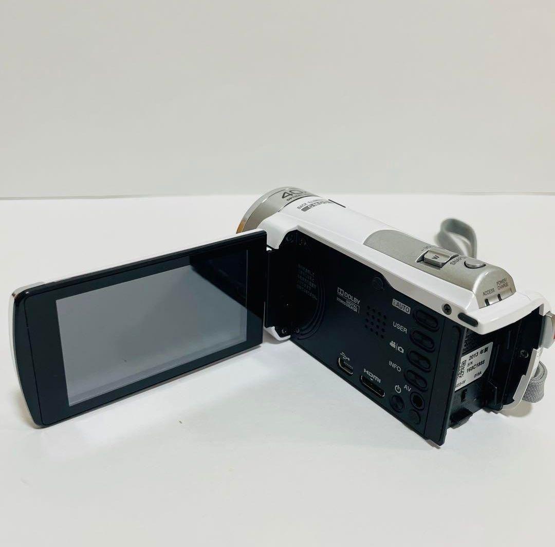 【美品】JVC Everio GZ-HM33 ホワイト ビデオカメラ 希少