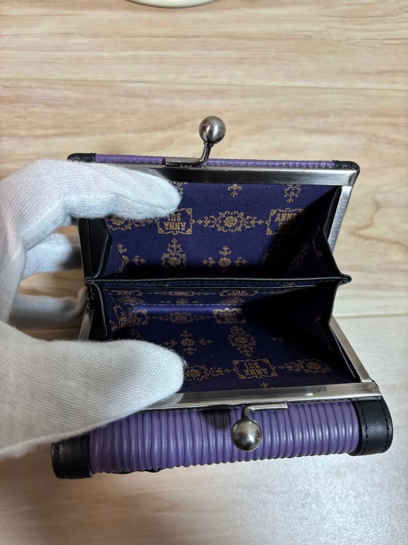 極美品　ディズニー ANNASUI アースラ フロットサム＆ジェットサム 財布