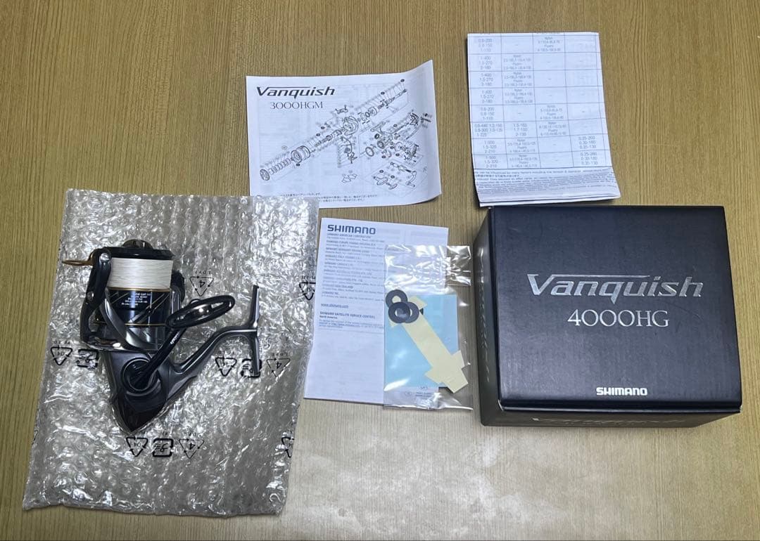 Shimano 16 Vanquish 4000HG リール