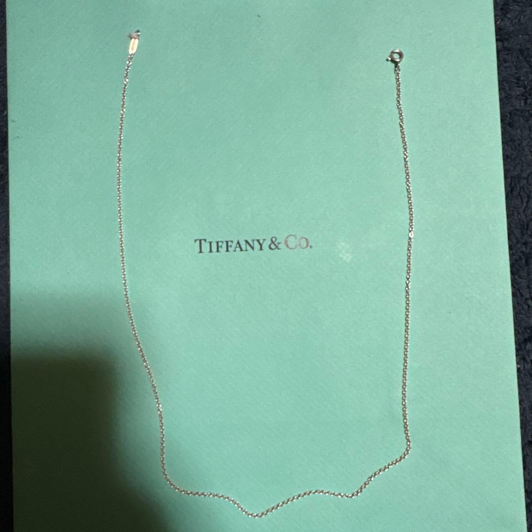 Tiffany & Co スターリングチェーンネックレス