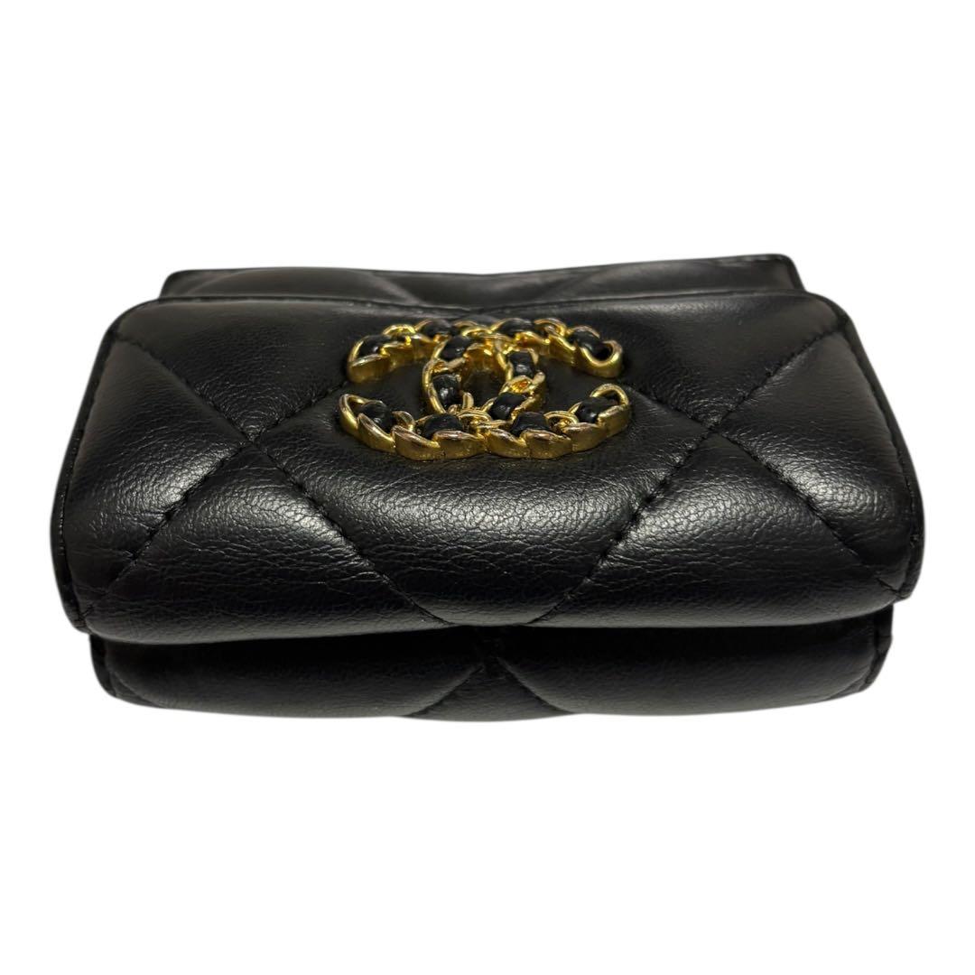 【※※まな様】 CHANEL シャネル 三つ折り財布 チェーン