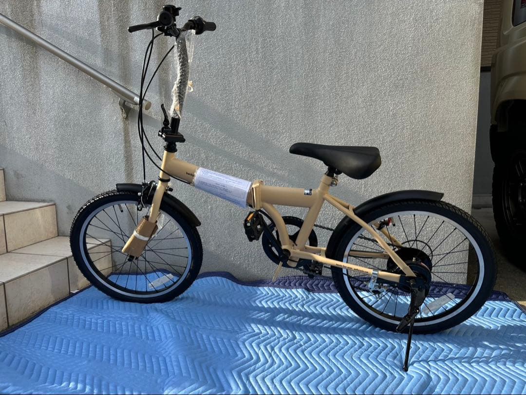 折りたたみ自転車 6段変速 未使用