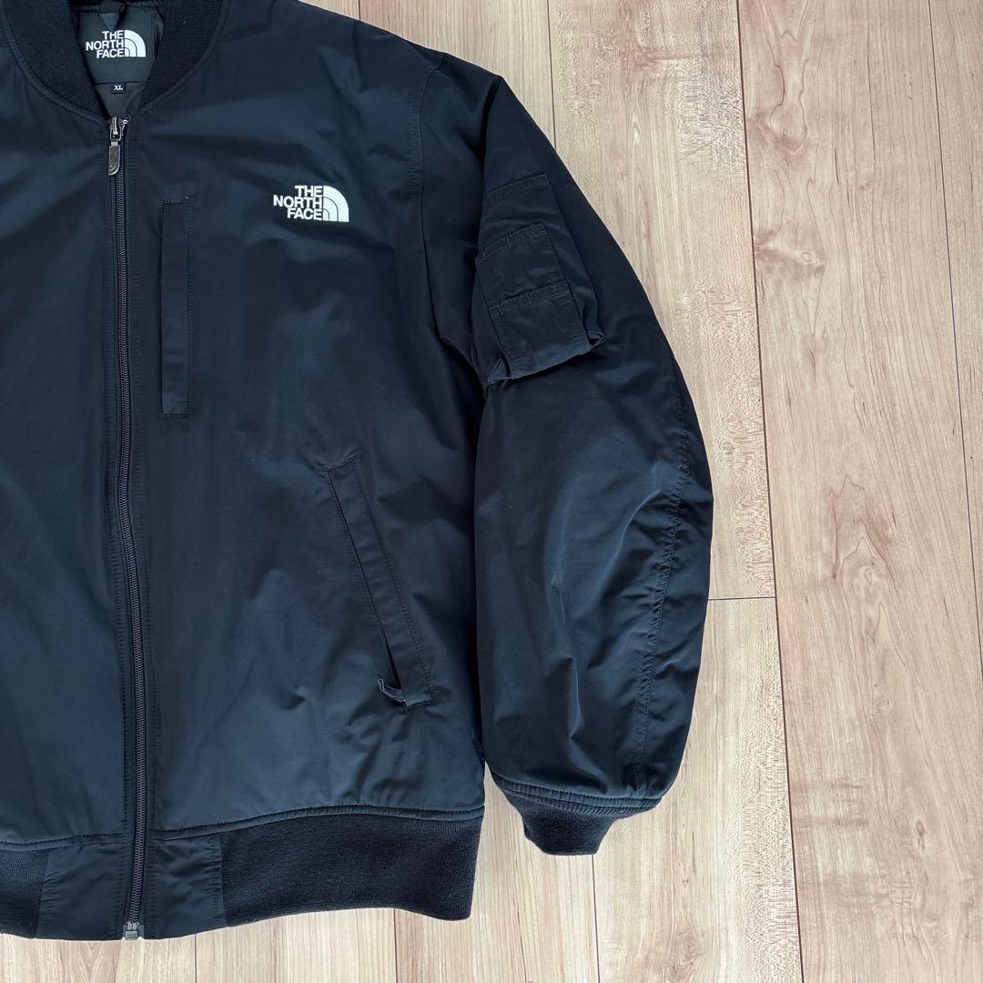 ノースフェイス　インサレーション　ボンバージャケット　NY82132 黒 XL