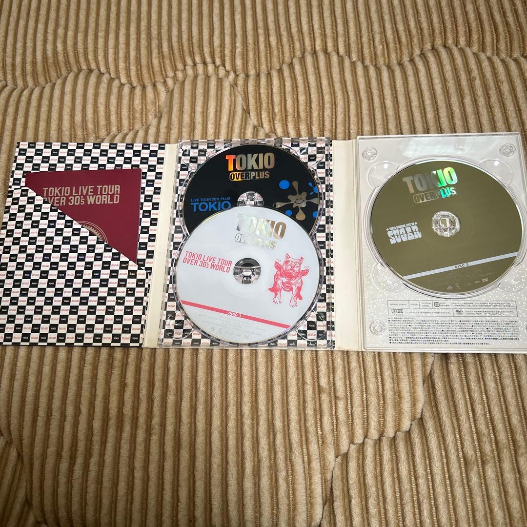 TOKIO/OVER/PLUS〈初回限定盤・3枚組〉 ライブDVD