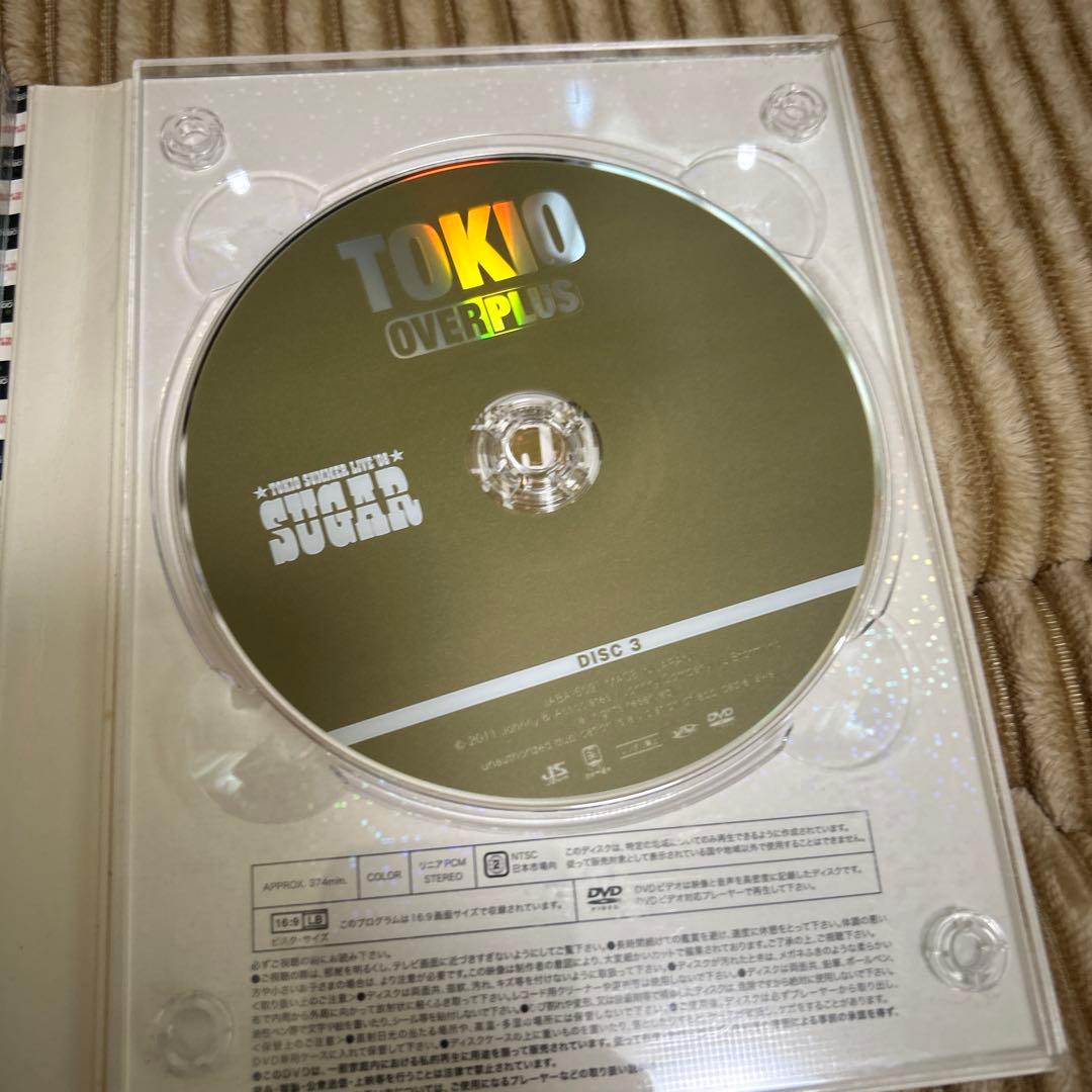 TOKIO/OVER/PLUS〈初回限定盤・3枚組〉 ライブDVD