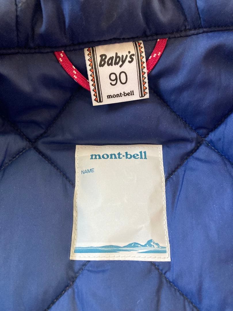 mont-bell フード付きジャンプスーツ ピンク スキーウェア