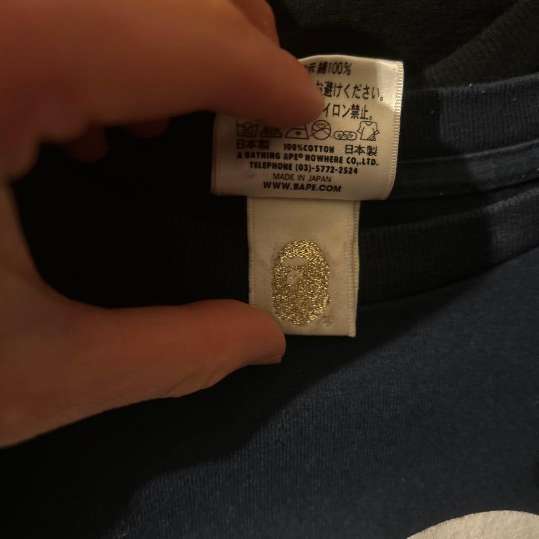 A BATHING APE アベイシングエイプ　Tシャツ　sサイズ