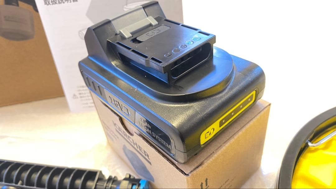 ケルヒャー ハンディジェット モバイル高圧洗浄機 OC5 ほぼ新品