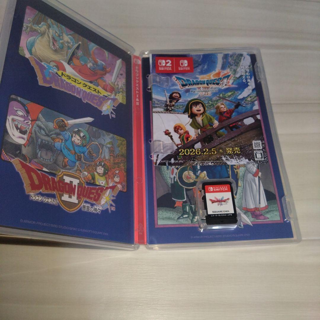 ドラゴンクエスト1&2 Switch版　ドラクエ　1&2
