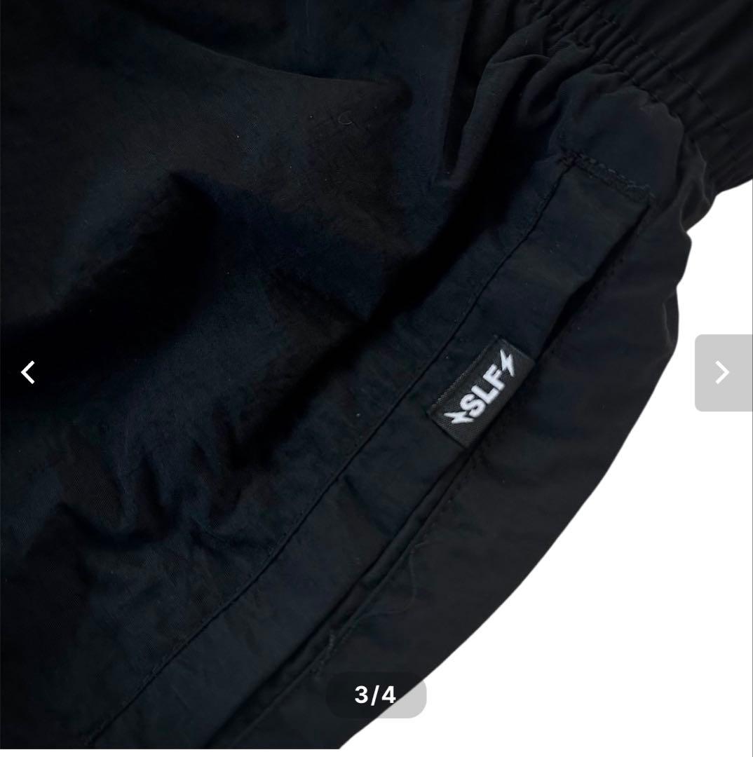 信州まなぶ　Nylon logo pants