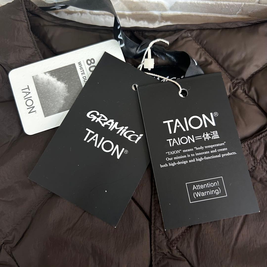 【新品】TAION❎GRAMICCI パッカブル 800FLP ダウンベスト