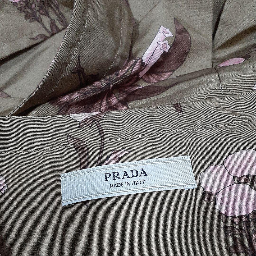 PRADA プラダ ライン美 シルク コート