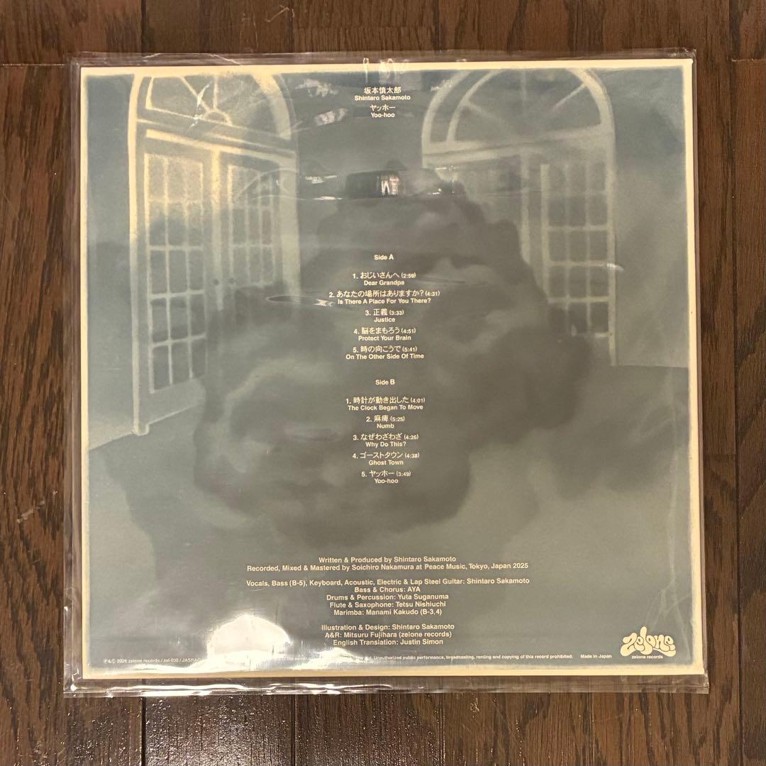 新品LPレコード 坂本慎太郎 ヤッホー Yoo-hoo