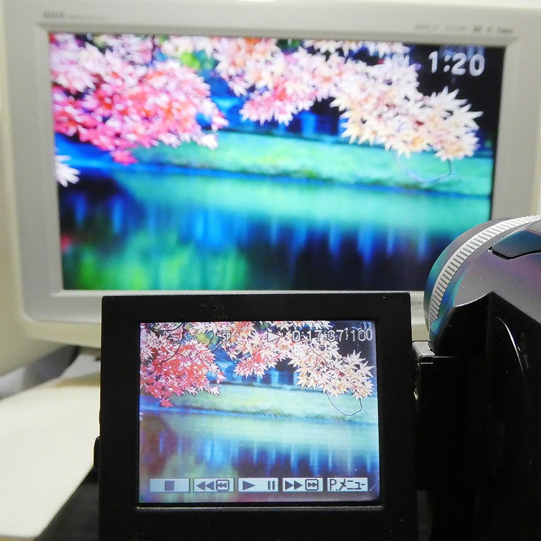 動作品ソニー DCR-PC300 MiniDVビデオカメラ　DVDダビングに最適