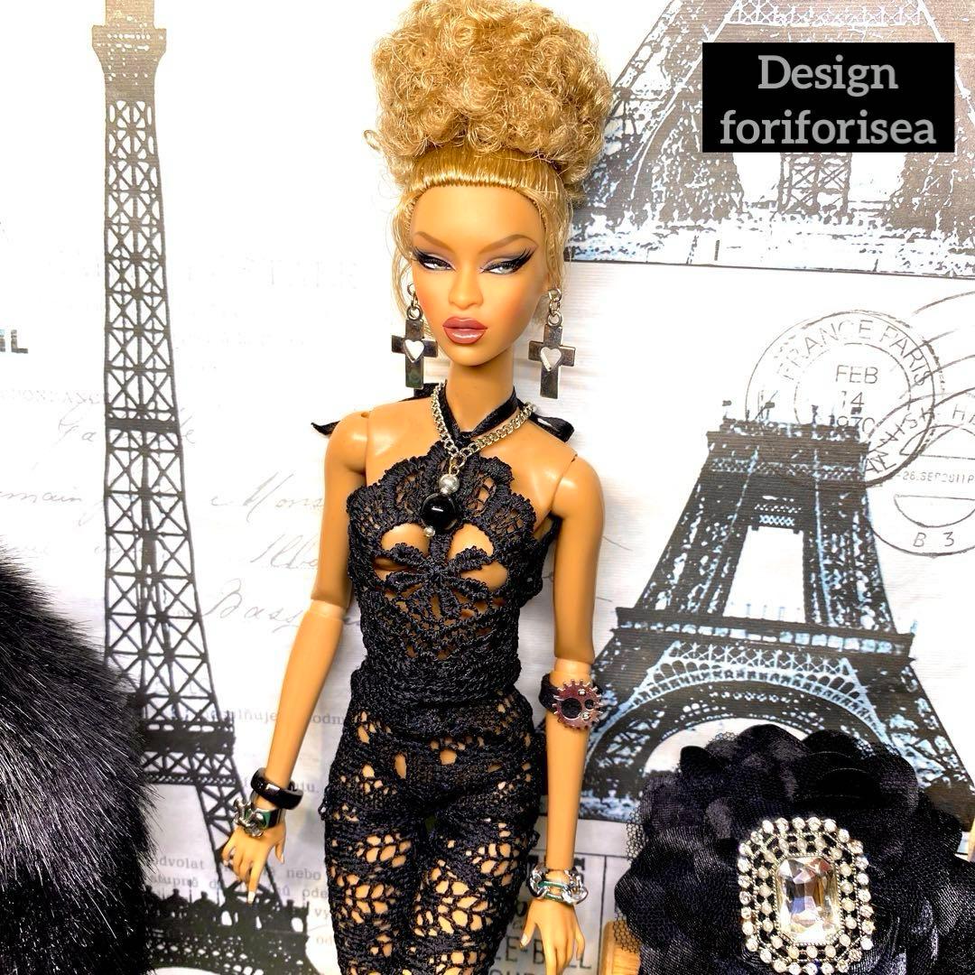 gorgeous✖︎sexy BLACK all-in-one★accessory