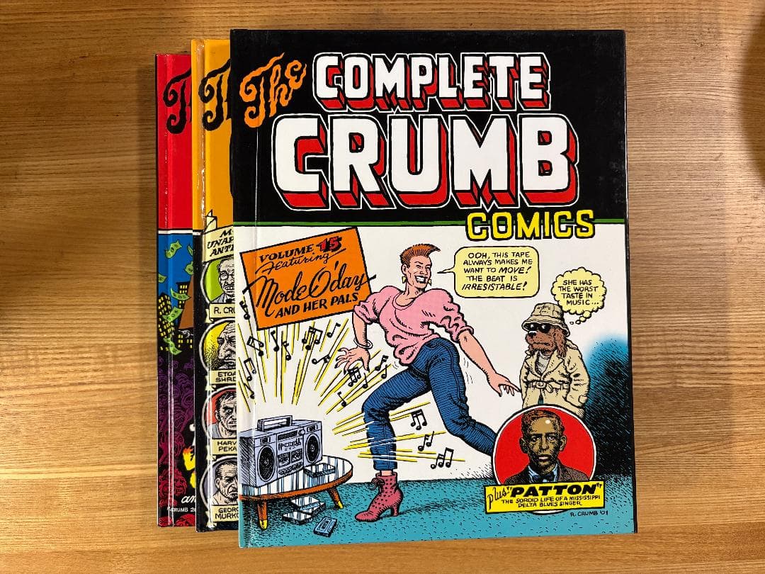 R.クラム『The Complete Crumb Comics』14 15 16